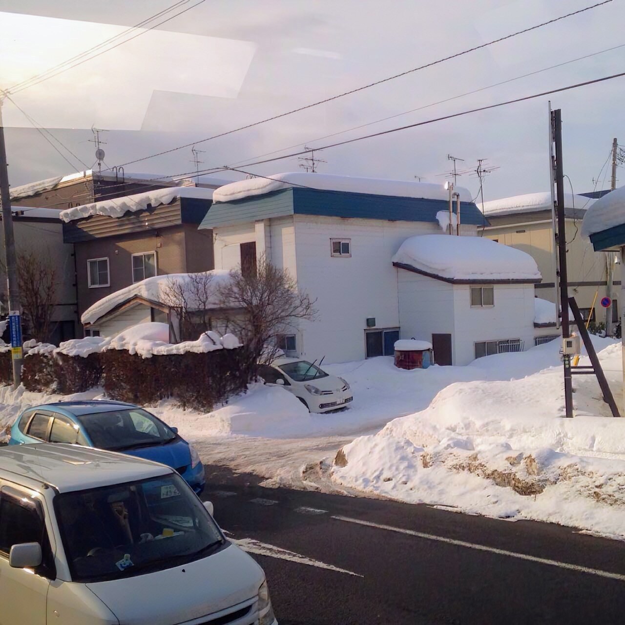 出市区 · 雪里的住宅区