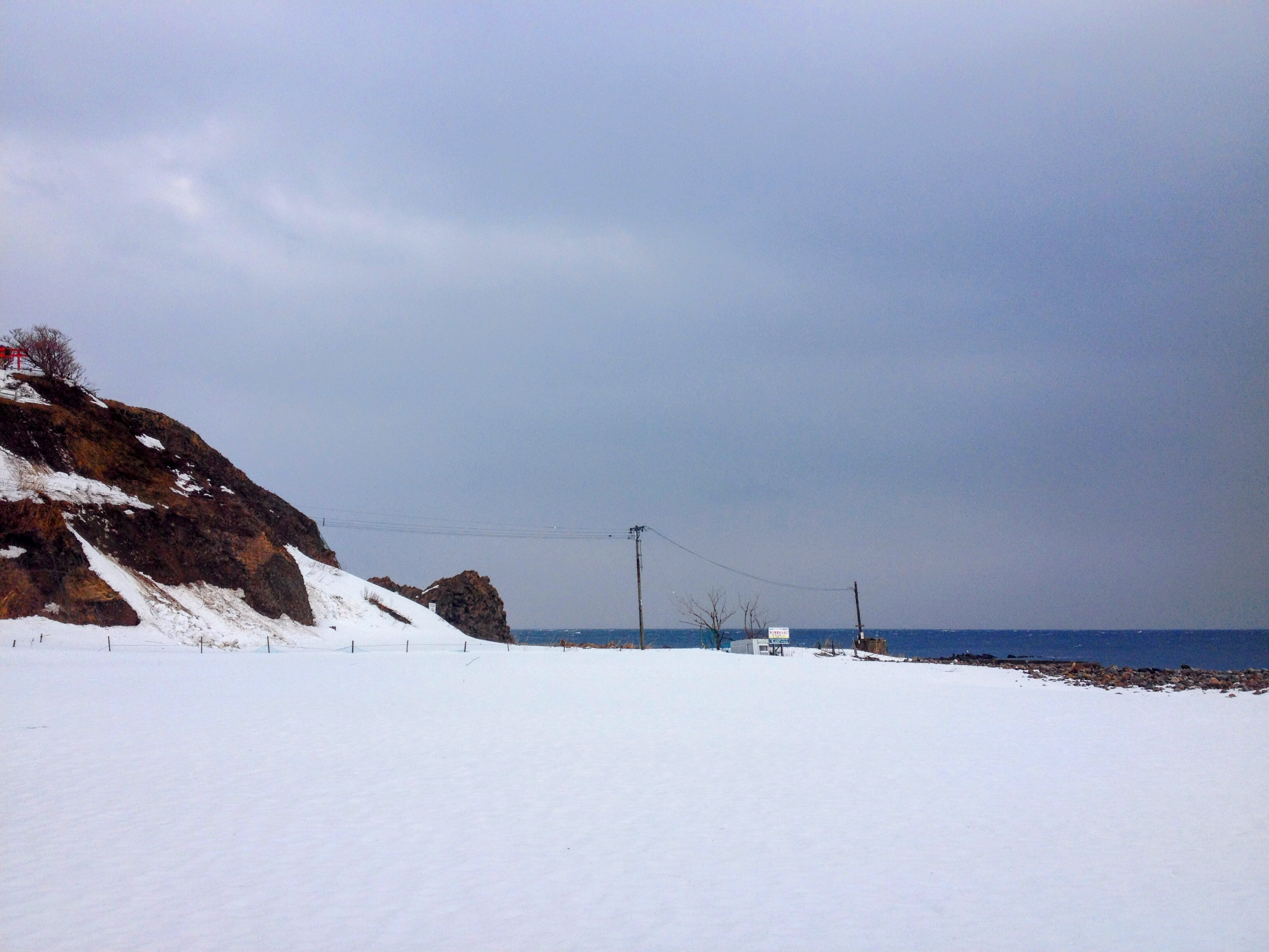 北小樽海岸 · 灯塔
