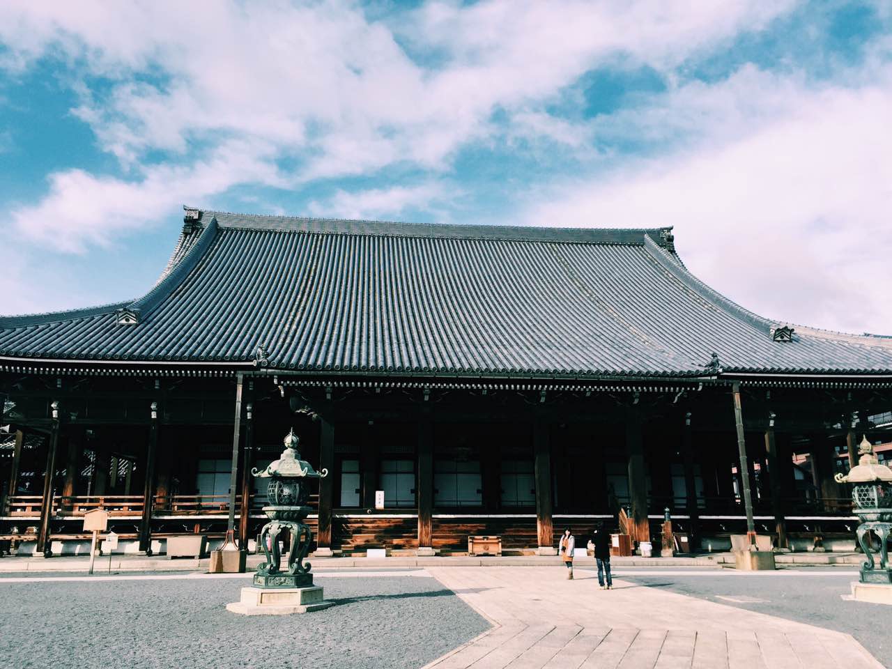 御影堂正面
