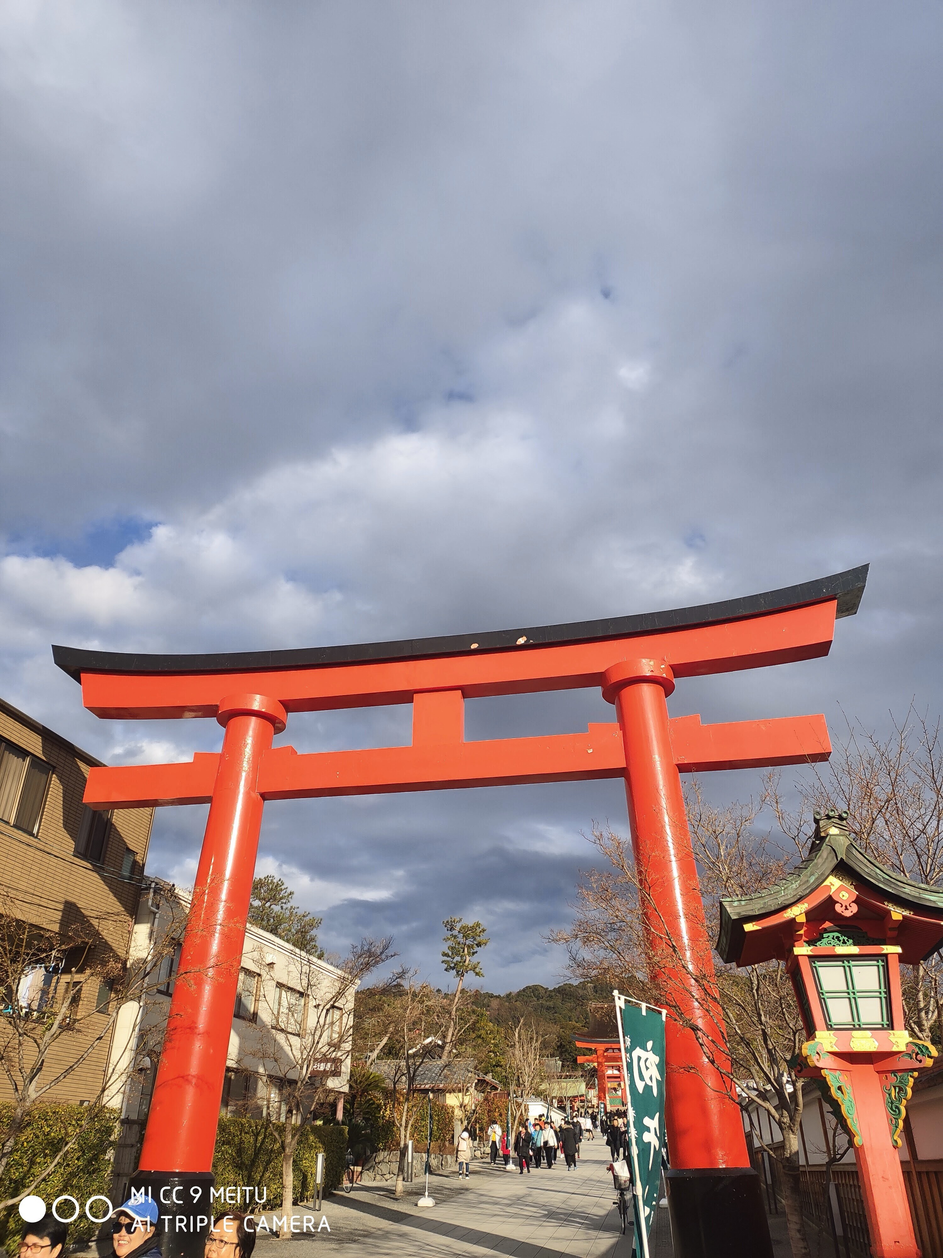 回望大鸟居