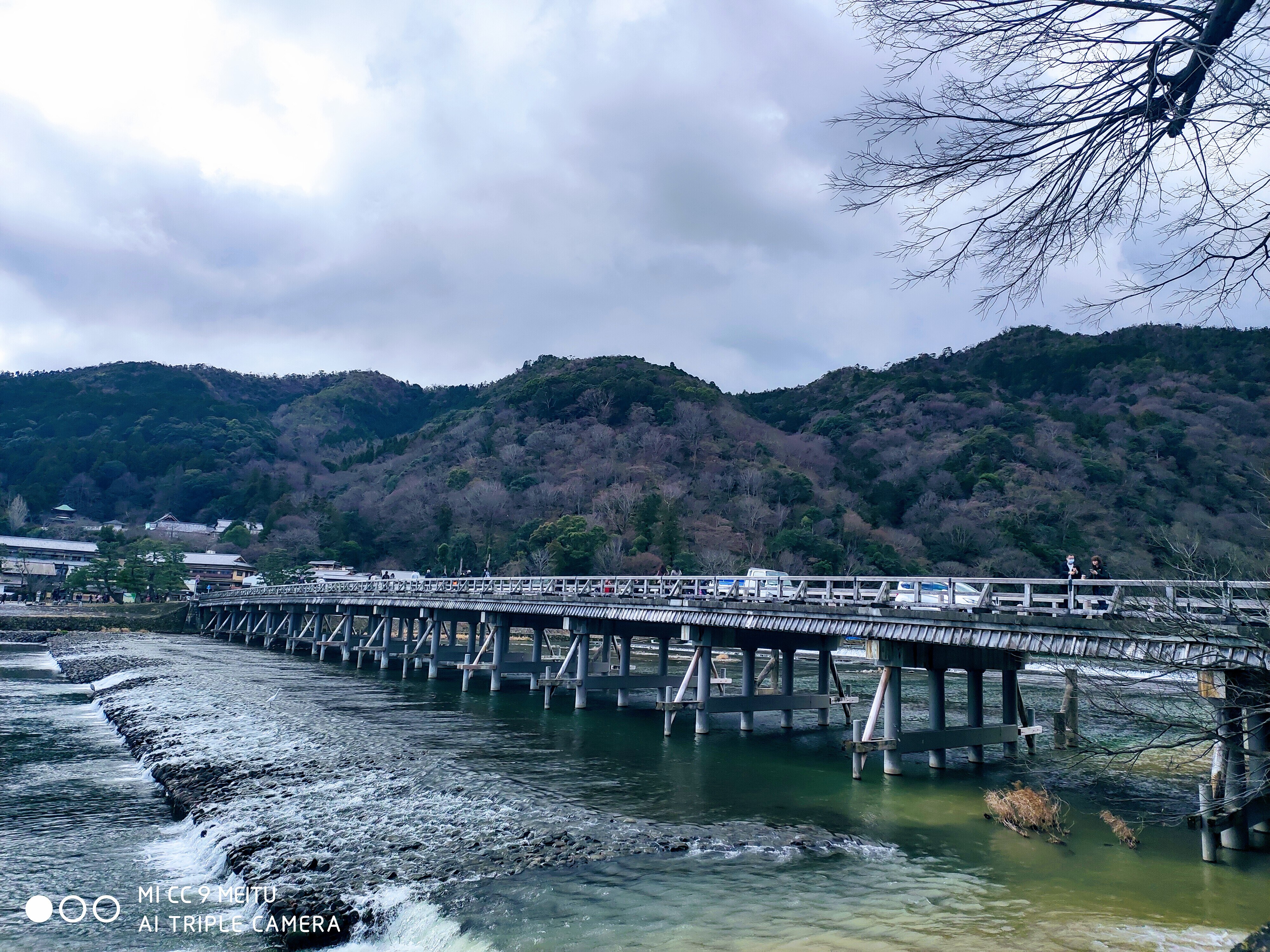 桂川与渡月桥